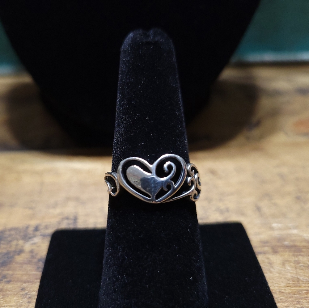 925 Heart Ring